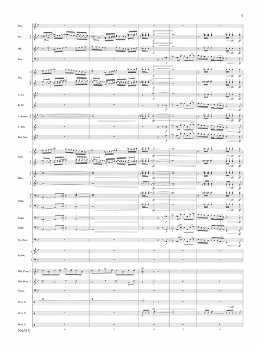 Beyond Whistler: Score Concert Band scores gallery preview page 5