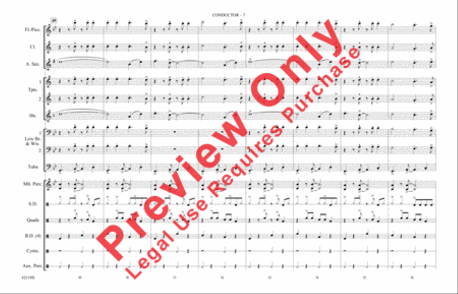 Zumba Marching Band scores gallery preview page 8
