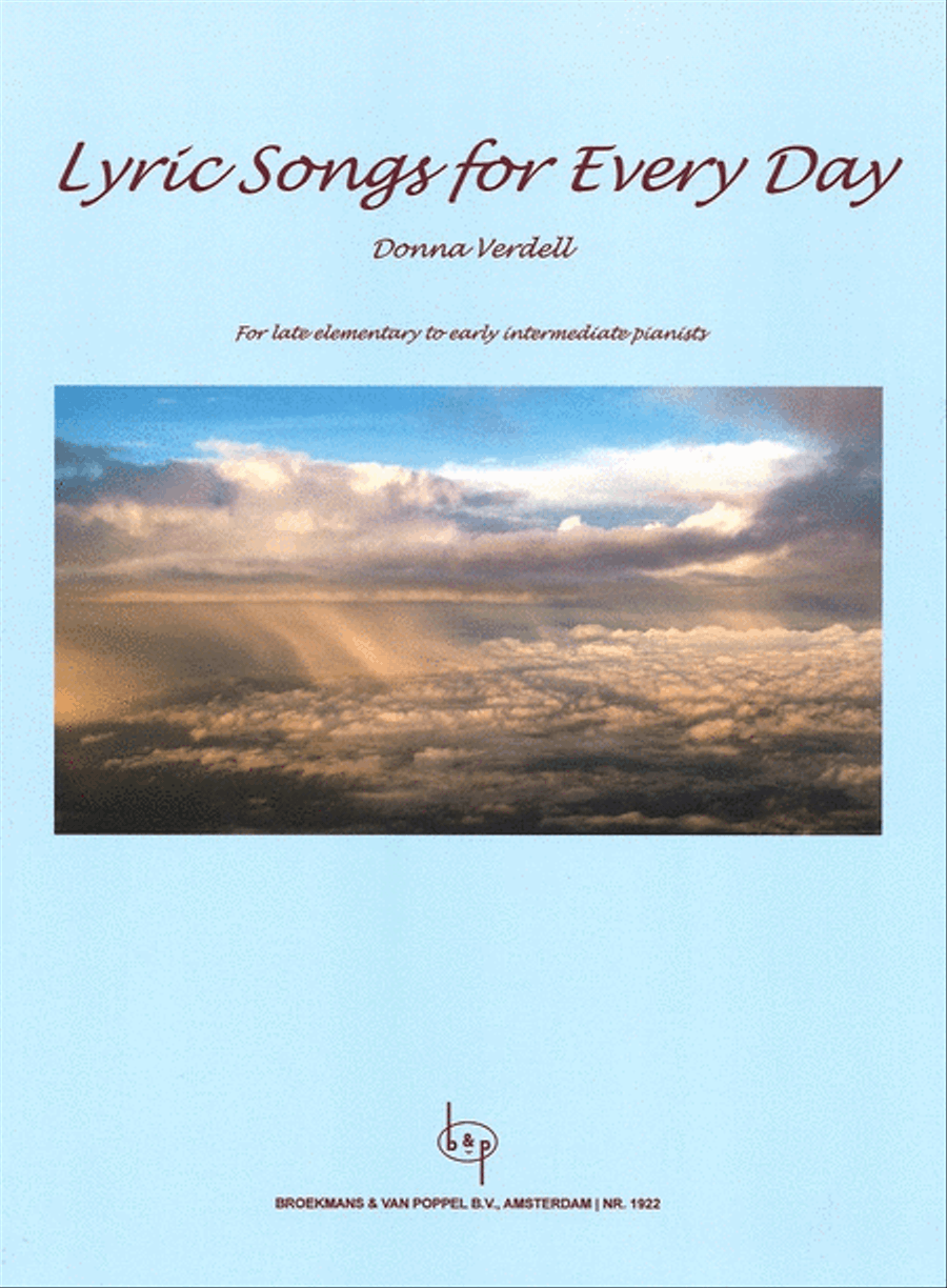 Lyric Songs for Every Day Piano Solo scores gallery preview page 1