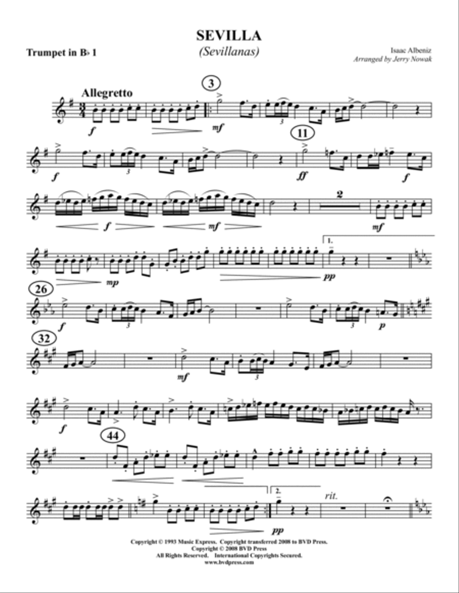 Sevilla Brass Quintet scores gallery preview page 5