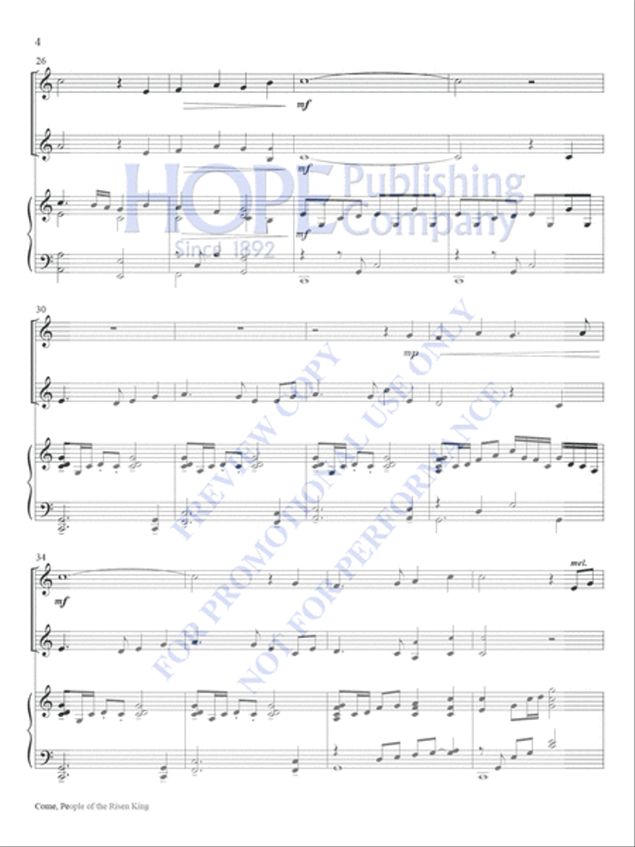 Today's Hymns and Songs 2 Instruments, Vol. 2 Book and CD Piano Accompaniment scores gallery preview page 7