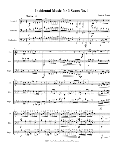 Incidental Trio No. 1, Op. 5 image number null