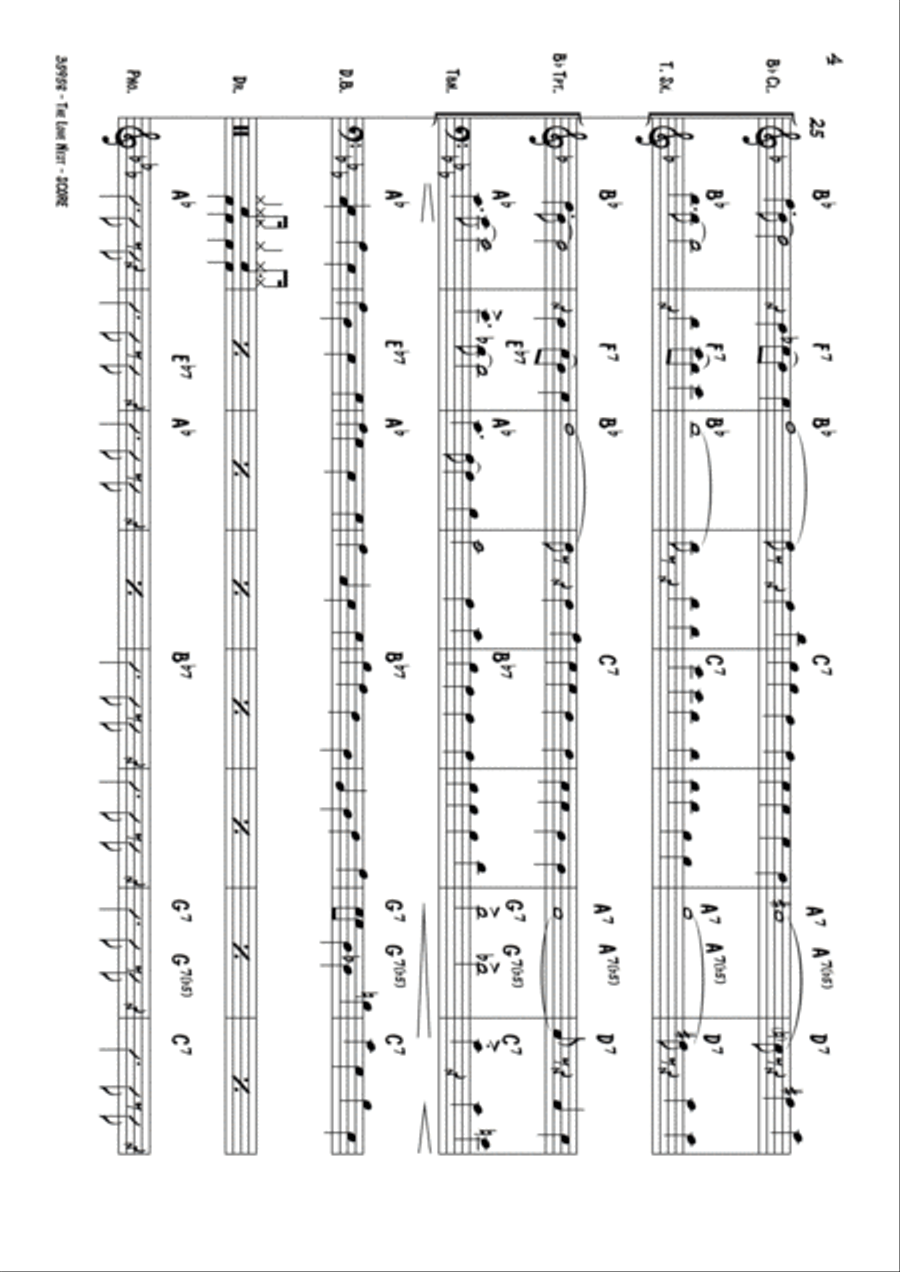 Love Nest Jazz Ensemble scores gallery preview page 5