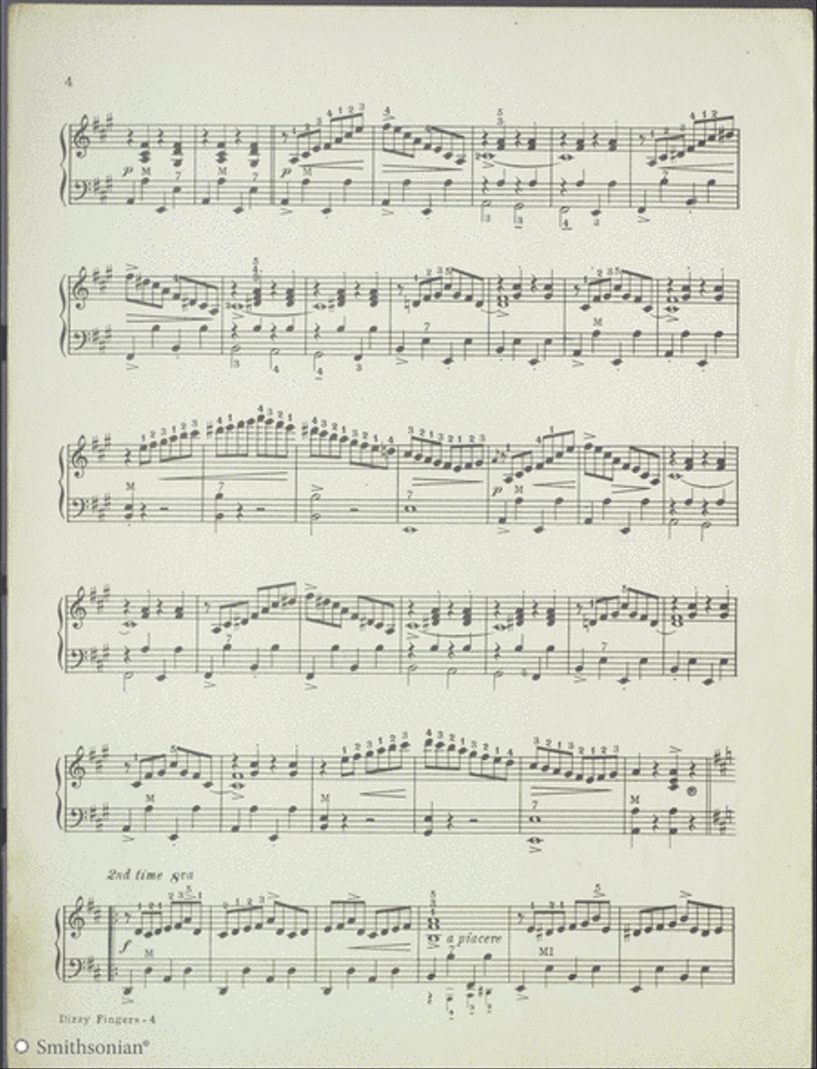 Dizzy Fingers Dizzy Fingers Piano scores gallery preview page 4