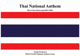 Thai National Anthem for String Orchestra (MFAO World National Anthem Series)