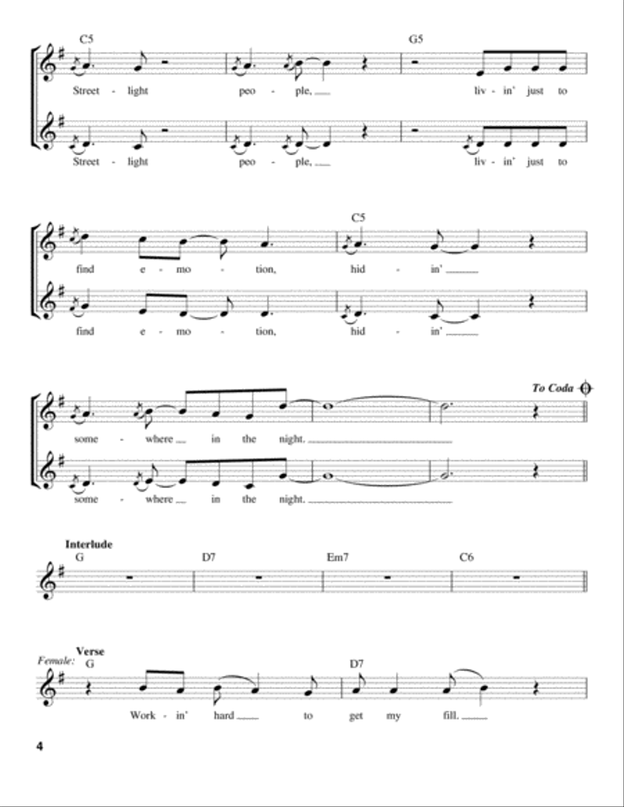 Don't Stop Believin' Voice scores gallery preview page 4