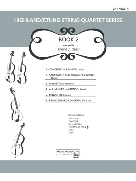 Highland/Etling String Quartet Series: Set 2: 2nd Violin