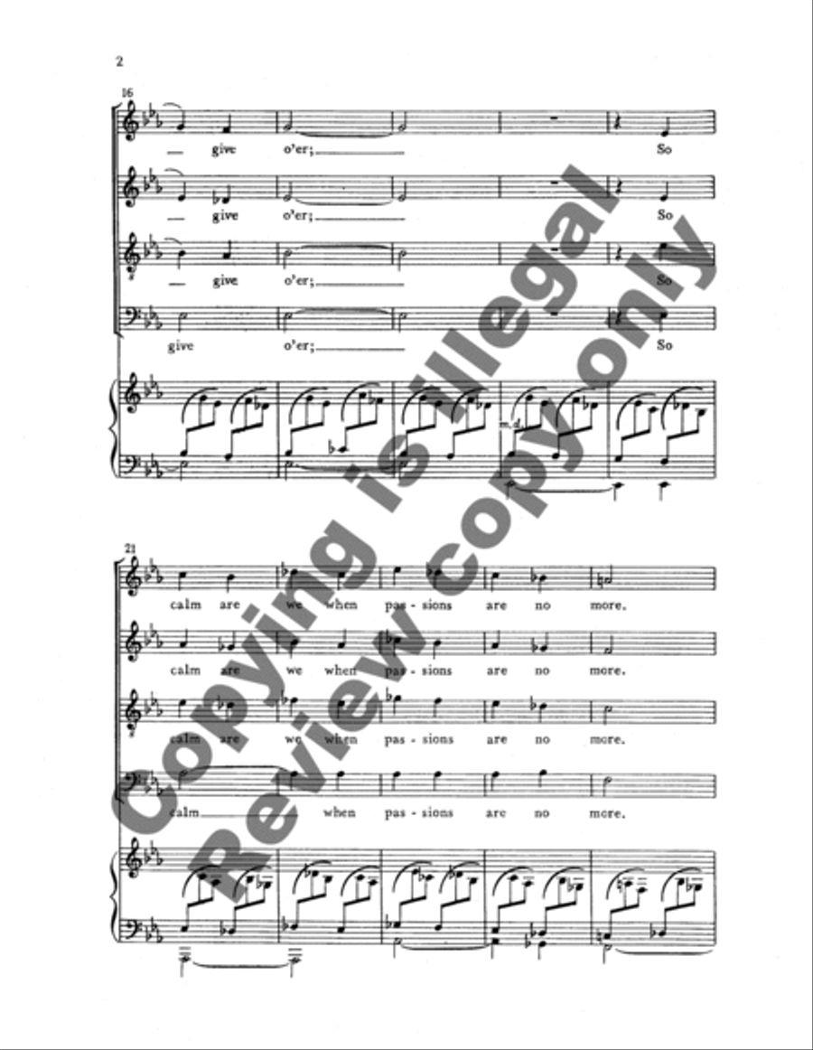 Two Worlds (Choral Score) 4-Part scores gallery preview page 9