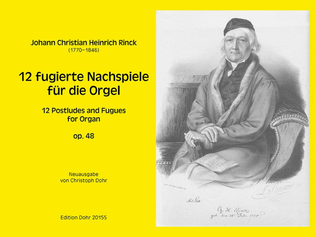 Book cover for 12 Postludes and Fugues op. 48