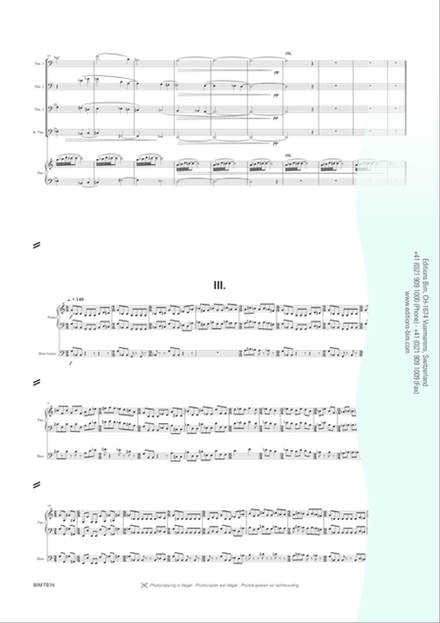 Concertino Concertino Trombone Quartet scores gallery preview page 8
