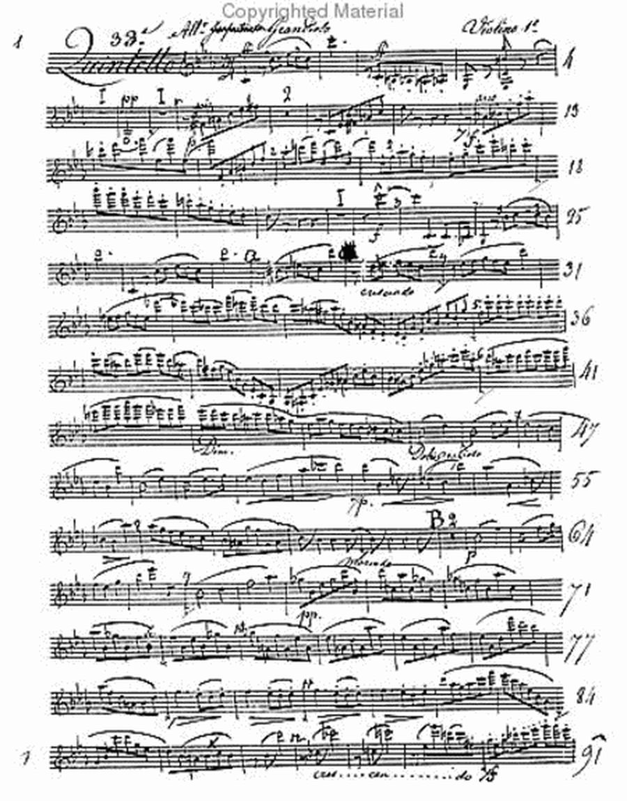 Quintet no.33 for two violins, two violas and cello - Opus 80