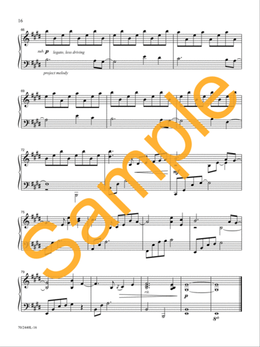 These Gifts We Bring Piano Solo scores gallery preview page 14