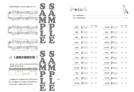 New Yamaha Piano Library - Pre Hanon (Scales & Arpeggios)