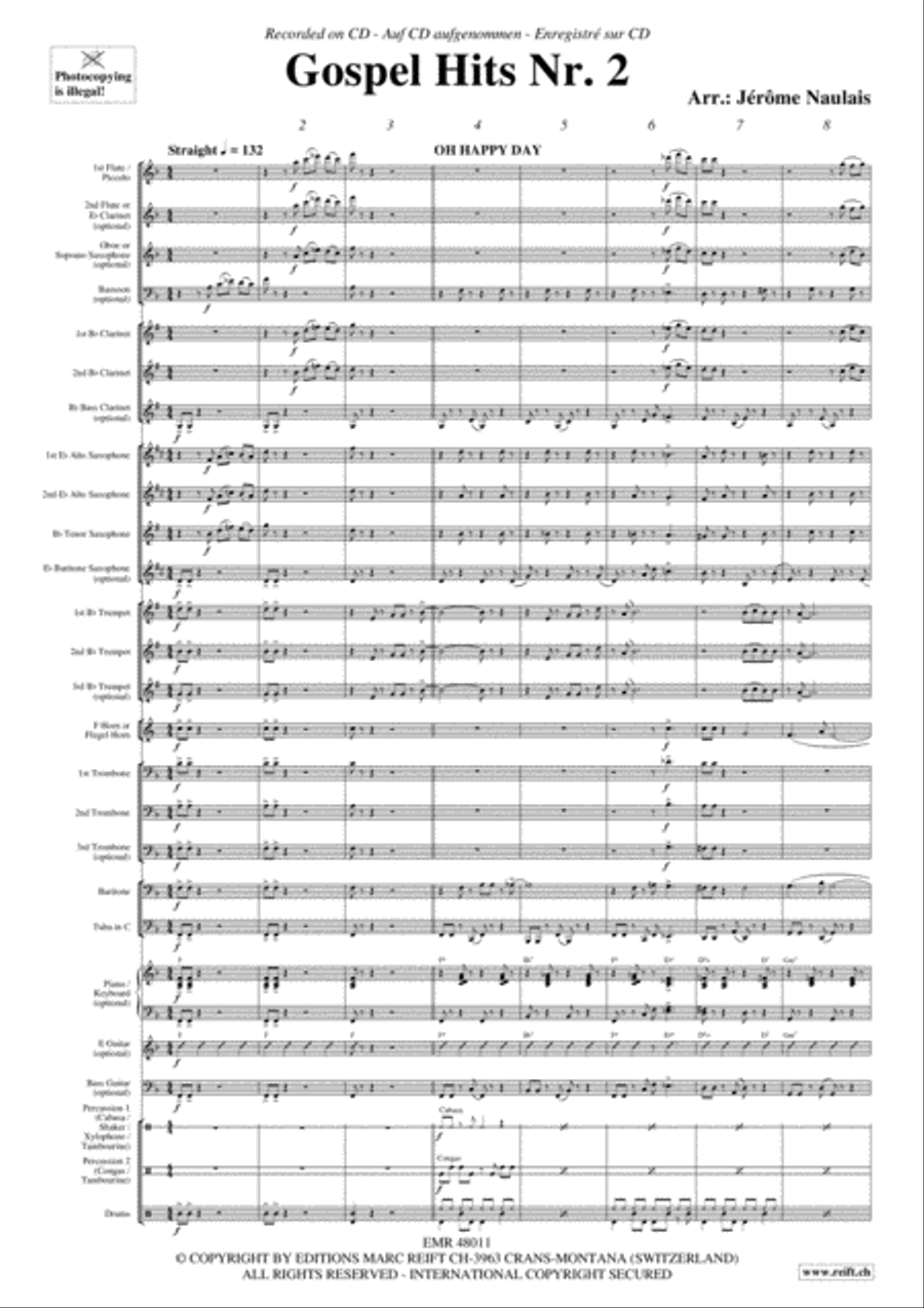 Gopsel Hits No. 2 Gopsel Hits No. 2 Concert Band scores gallery preview page 3