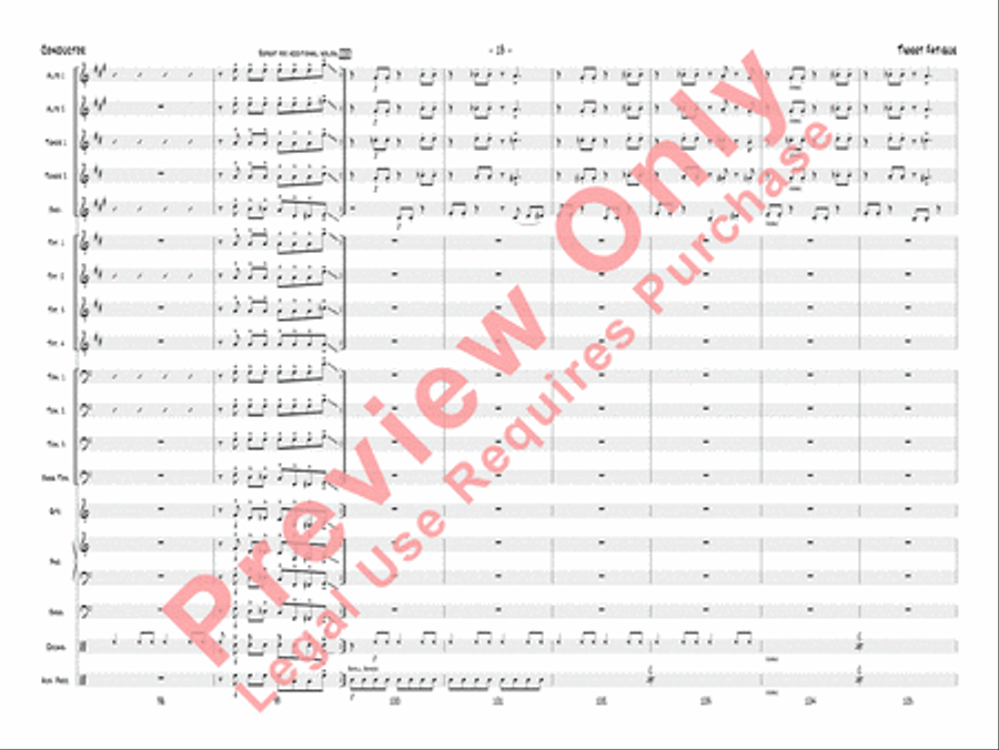 Tweet Fatigue Tweet Fatigue Jazz Ensemble scores gallery preview page 16