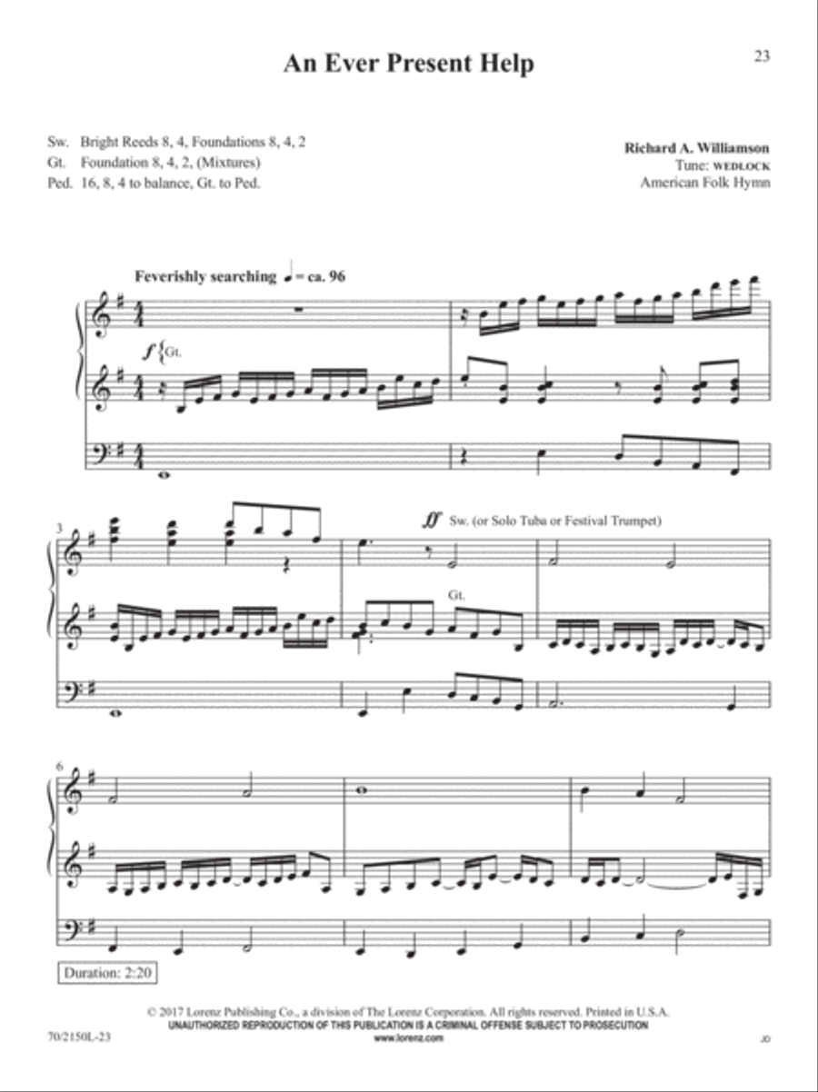 The Sacred Organ Library, Vol. 4 Organ Solo scores gallery preview page 8