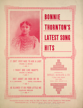 Bonnie Thornton's Latest Song Hits