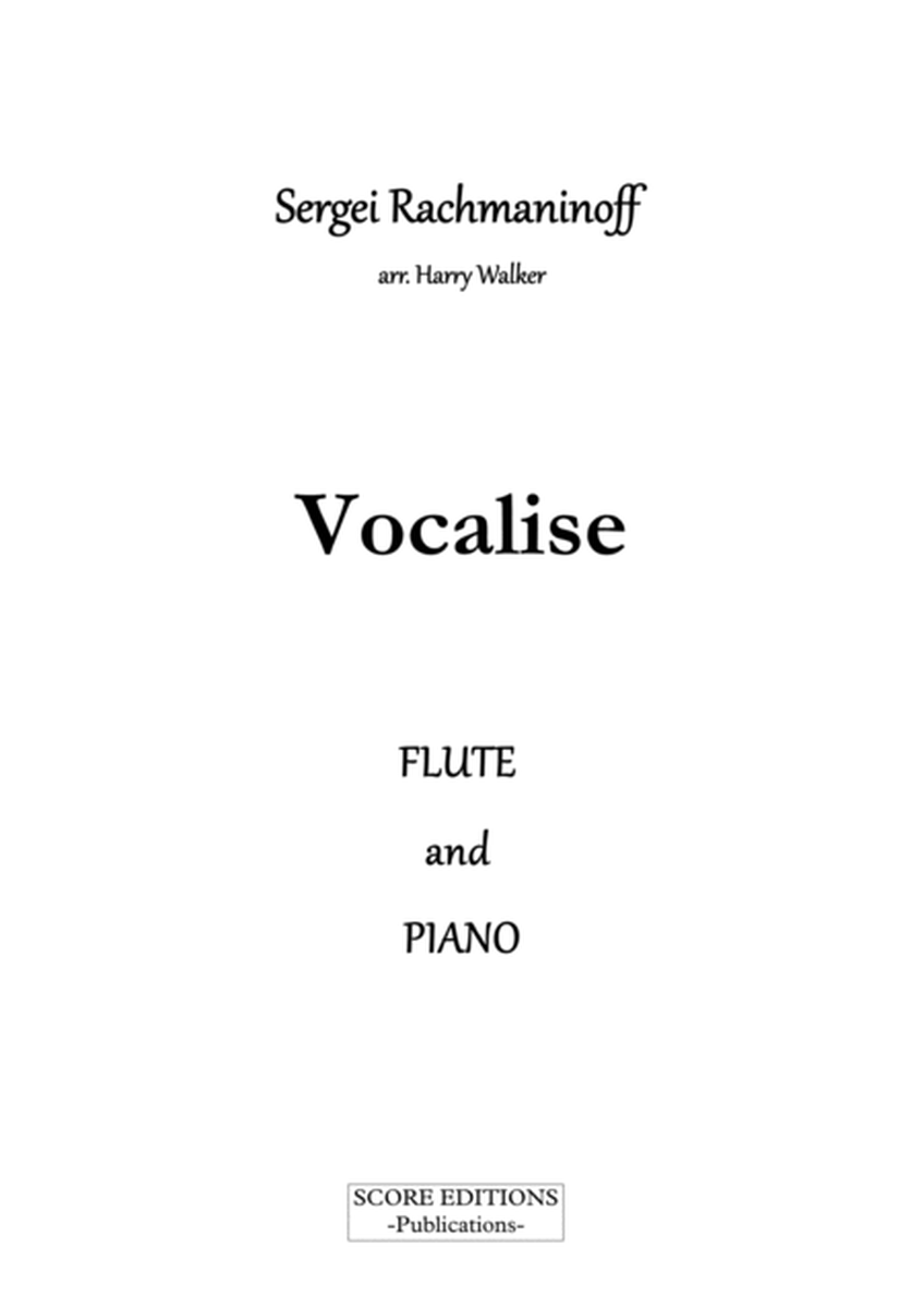 Vocalise (Rachmaninoff) for Flute and Piano image number null