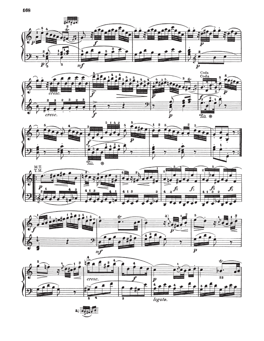 Sonata In C Major, K. 330 Piano Solo scores gallery preview page 3