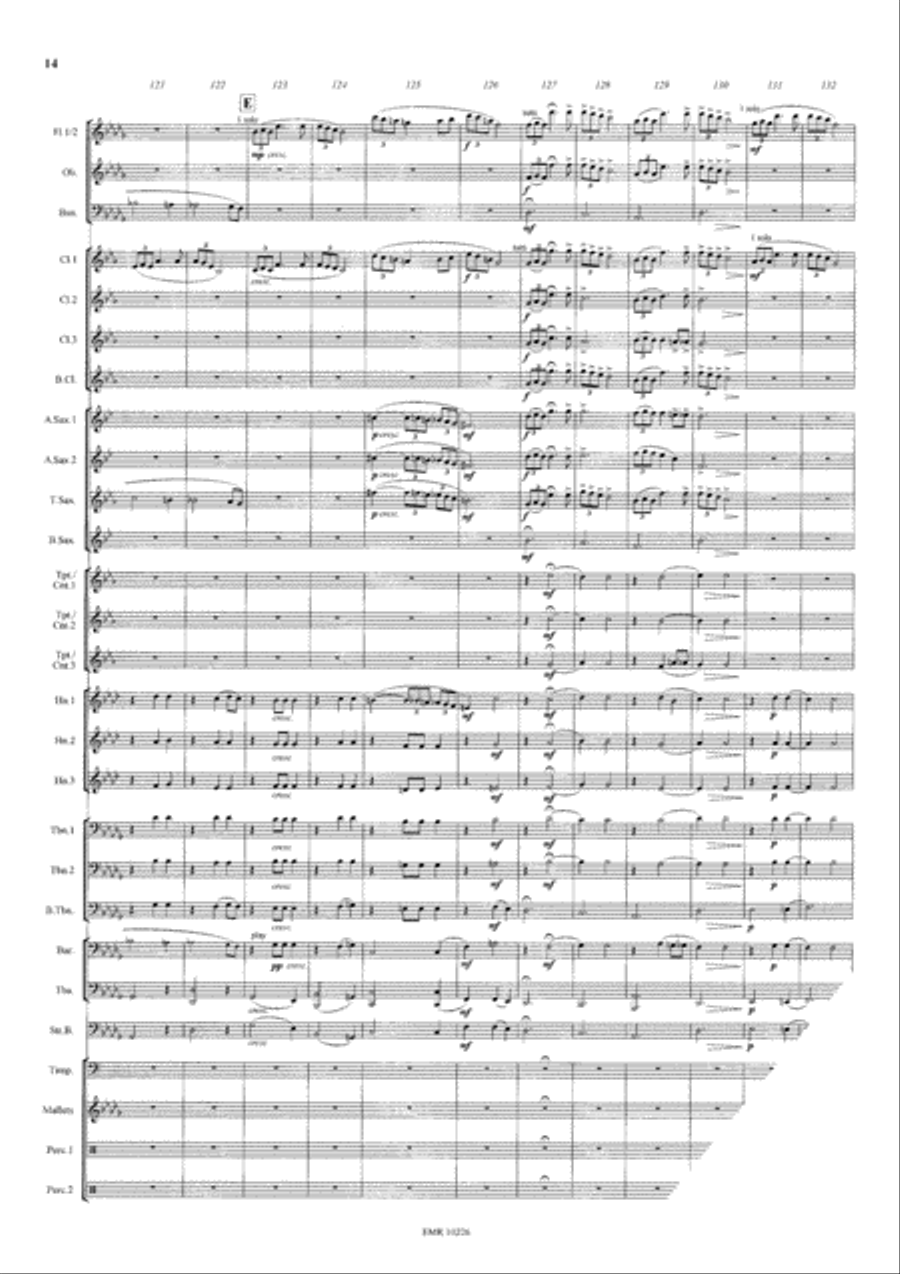 Die Zirkusprinzessin Concert Band scores gallery preview page 15