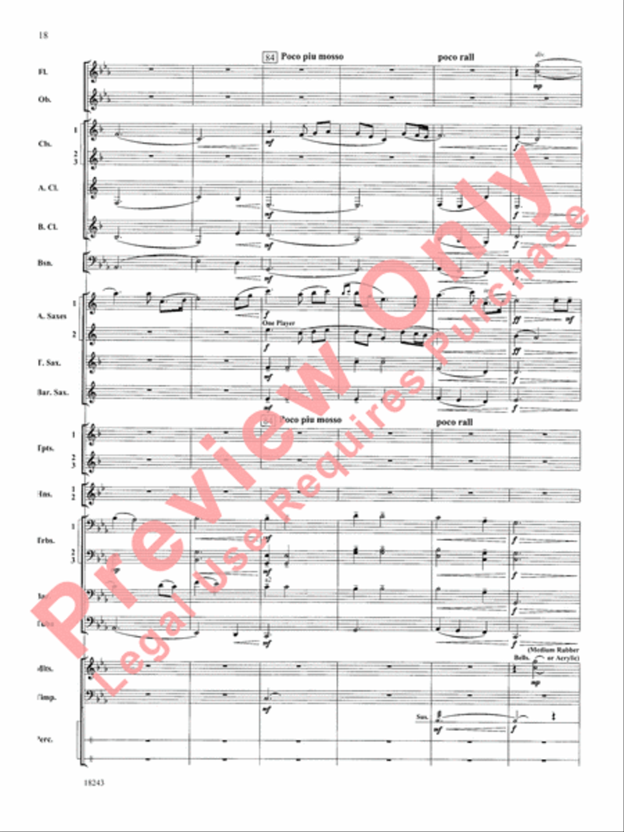 A Longford Legend A Longford Legend Concert Band scores gallery preview page 19