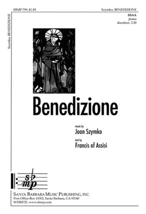 Book cover for Benedizione - SSAA Octavo