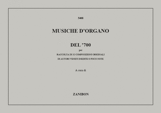 Musiche D'Organo Del '700