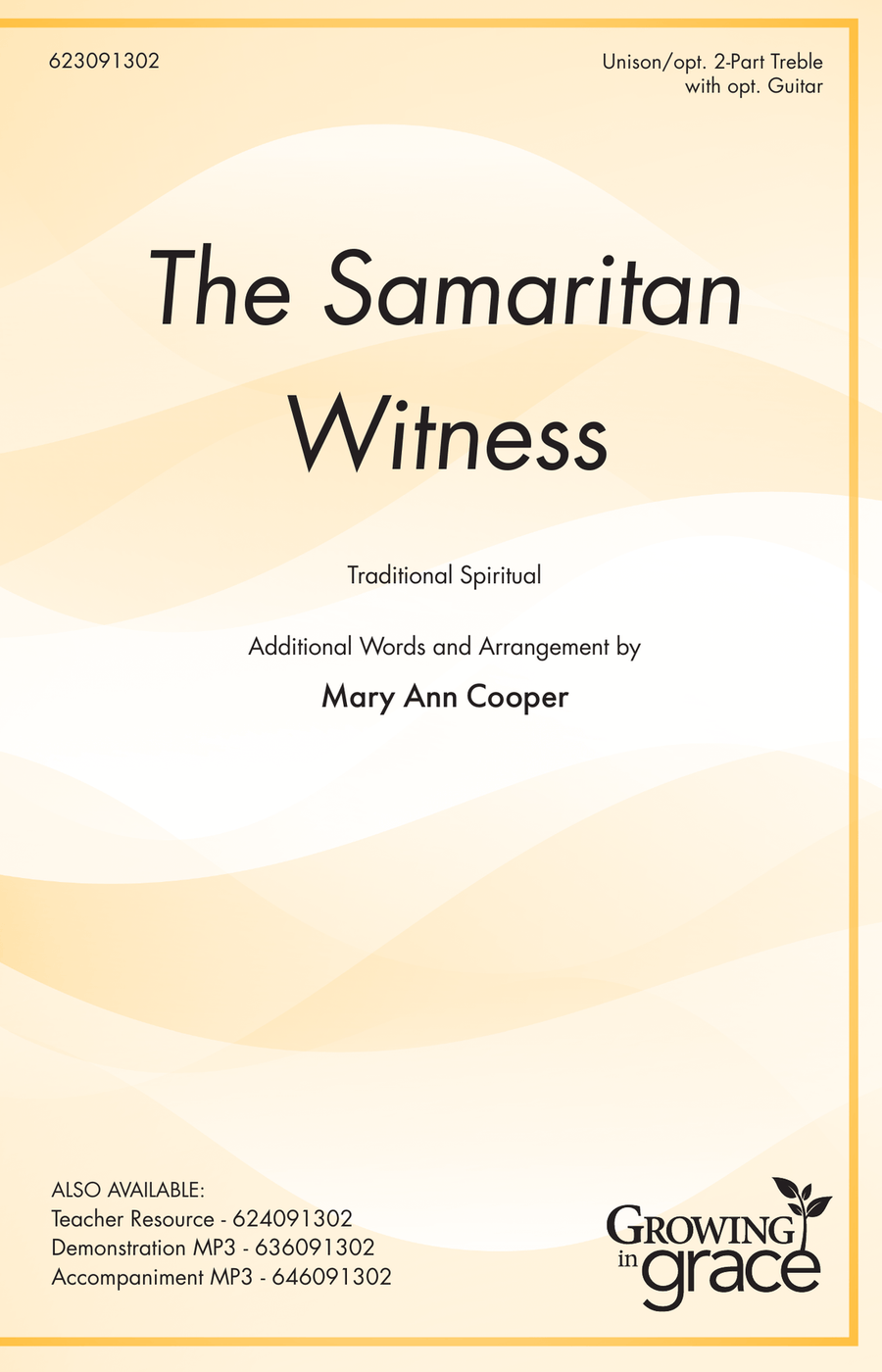 The Samaritan Witness (Digital) Unison Choir scores gallery preview page 1