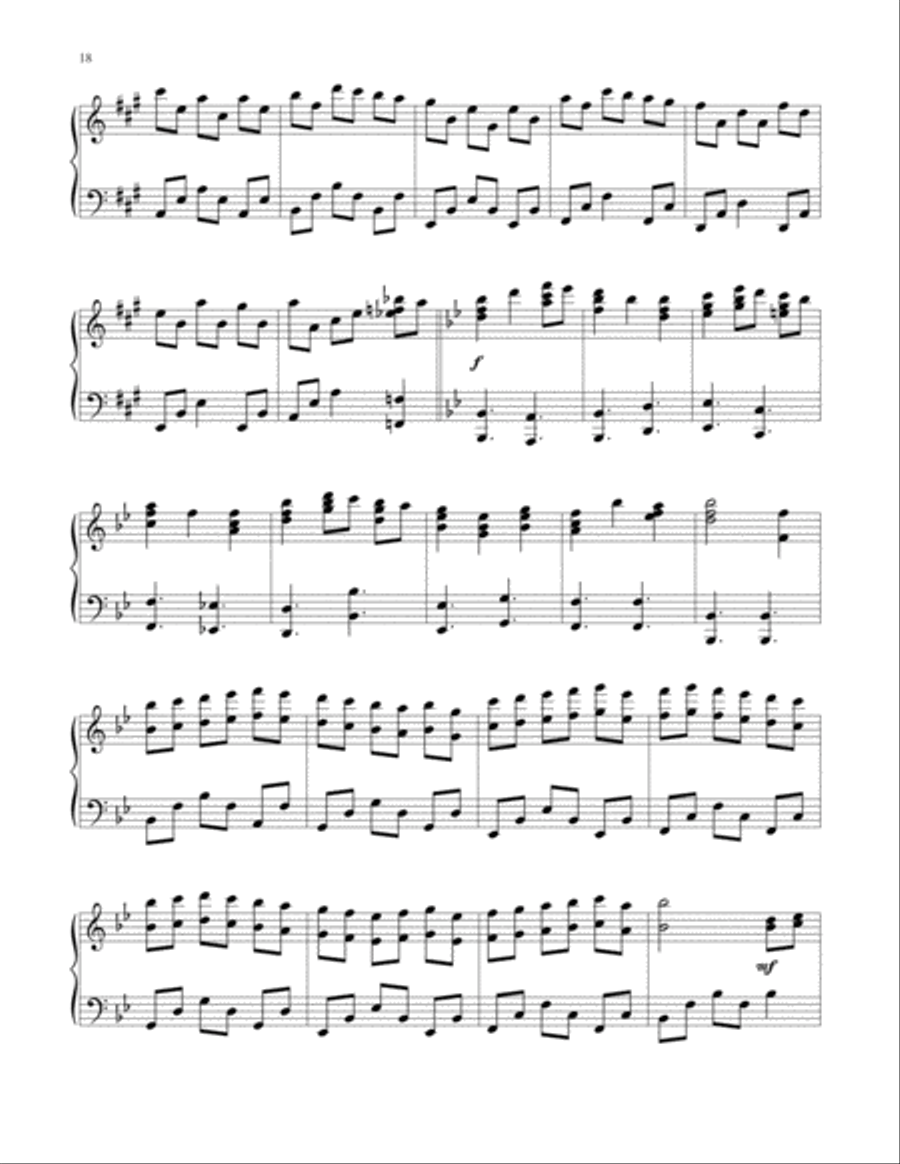 Piano Weavings Volume 2 Piano Solo scores gallery preview page 19