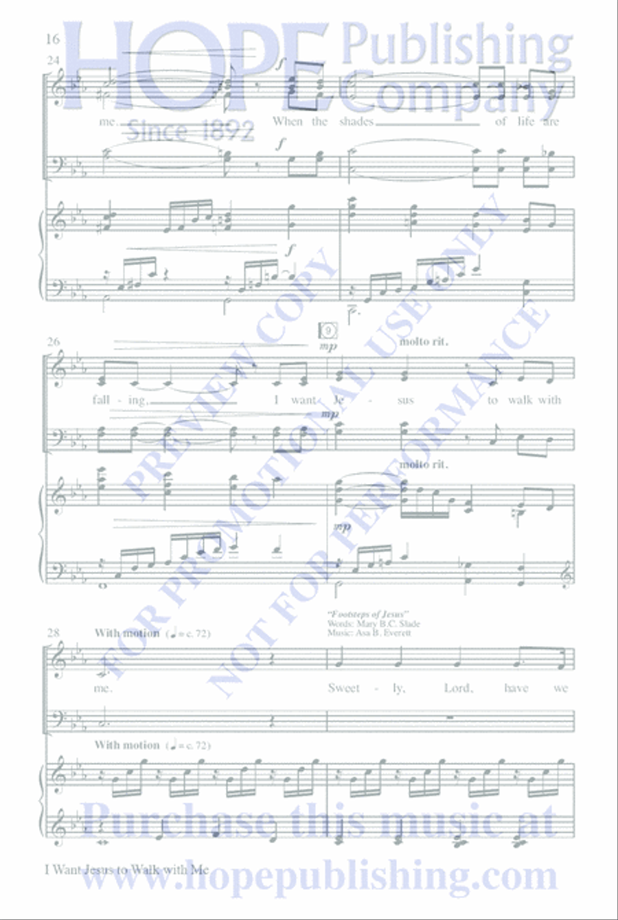Who Is Jesus? 4-Part scores gallery preview page 20