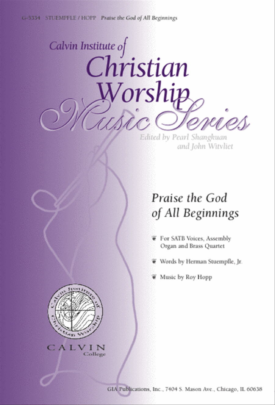 Praise the God of All Beginnings - Instrument edition Trombone scores gallery preview page 1