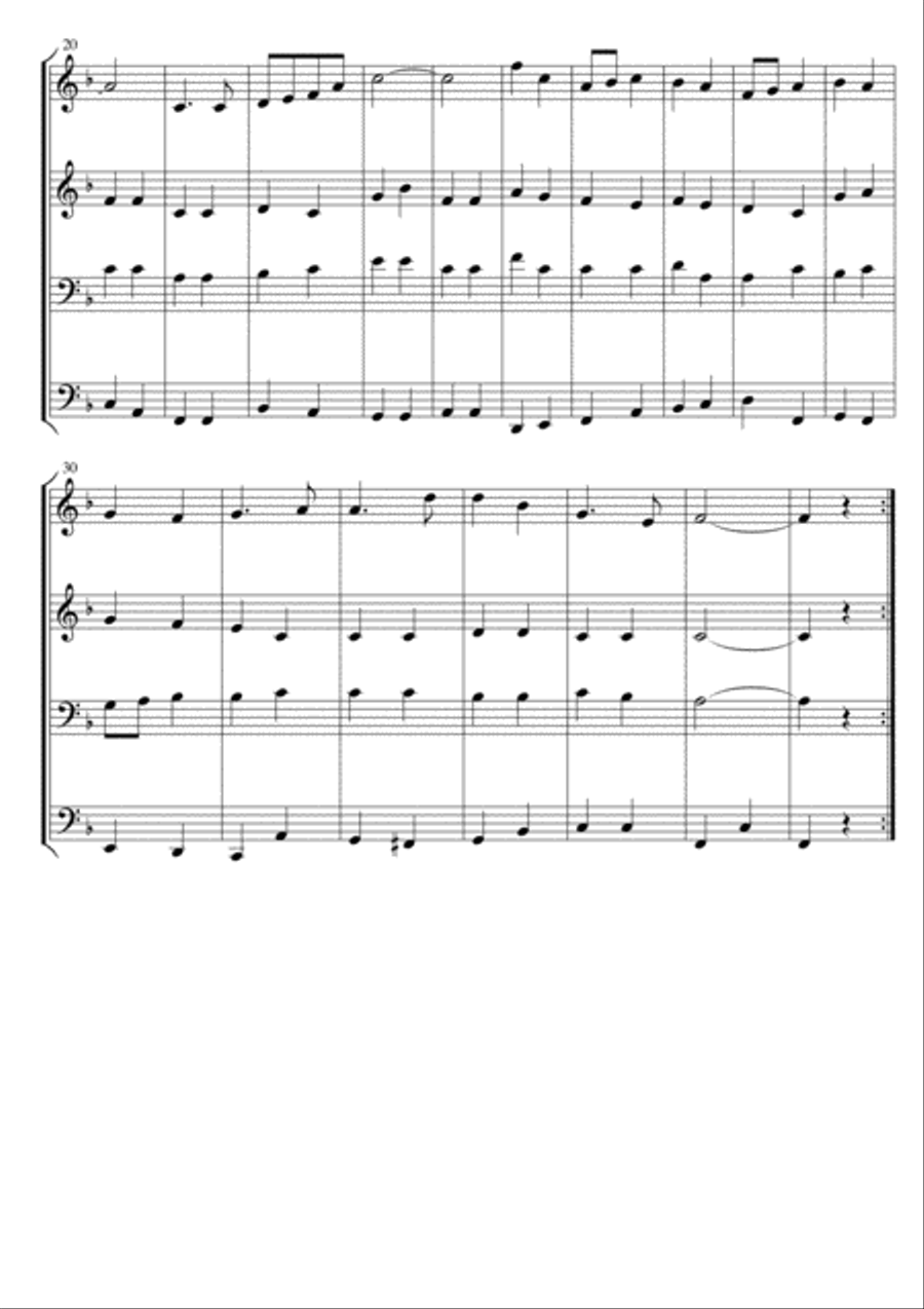 Theme from Pomp and Circumstance March No. 4 by Elgar arr. for flexible ensemble (David Catherwood) Concert Band scores gallery preview page 2