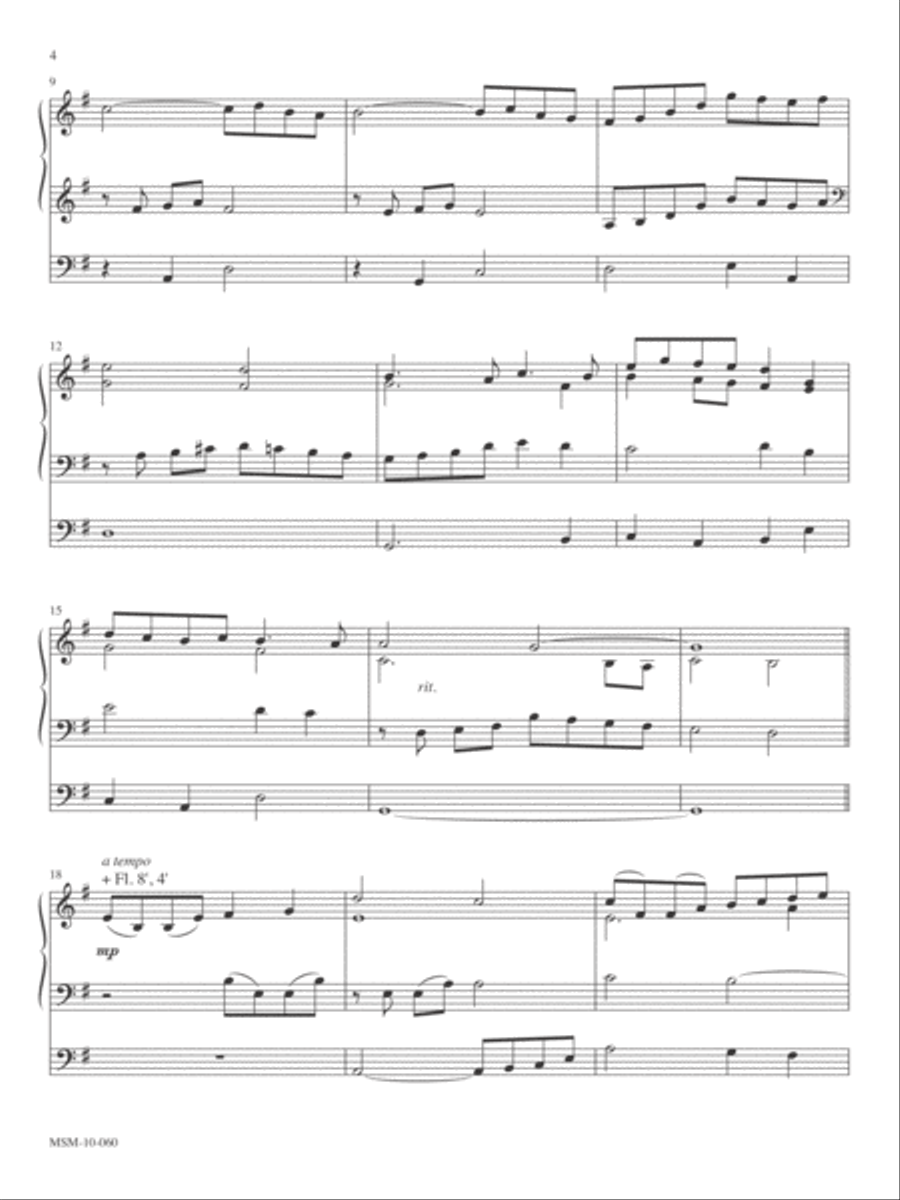 Pastorale Organ scores gallery preview page 2