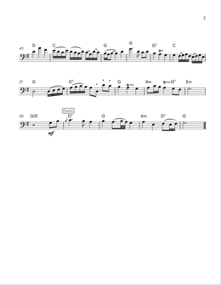 An Ornamented Christmas (for Solo Cello) - Holiday Favorites with Flair Cello Solo scores gallery preview page 3