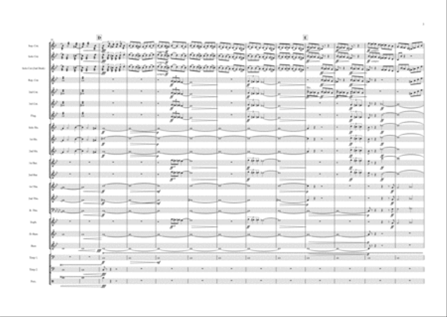 Finale from Symphony No.1 - The Titan by Gustav Mahler - (Brass Band) Brass Band scores gallery preview page 3