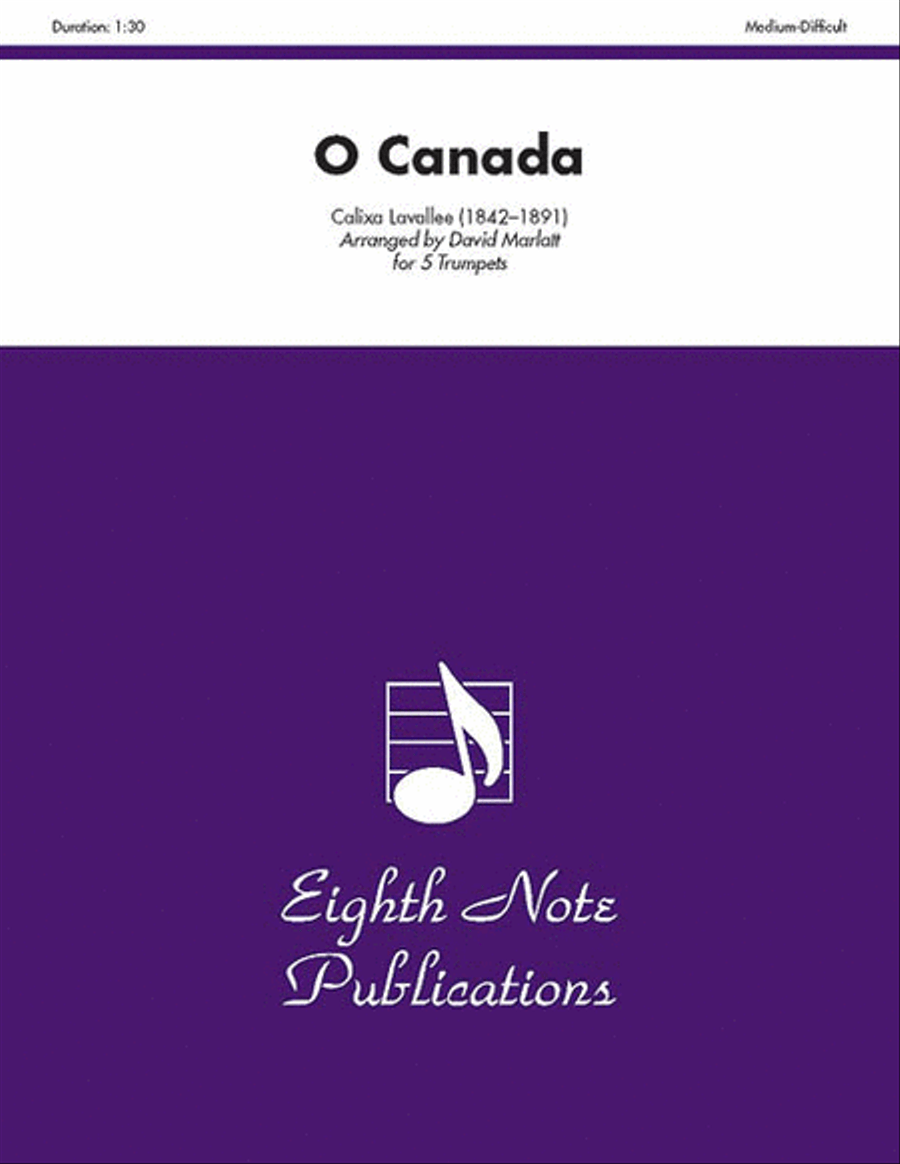 O Canada Small Ensemble scores gallery preview page 1