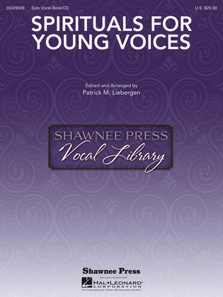 Book cover for Spirituals for Young Voices