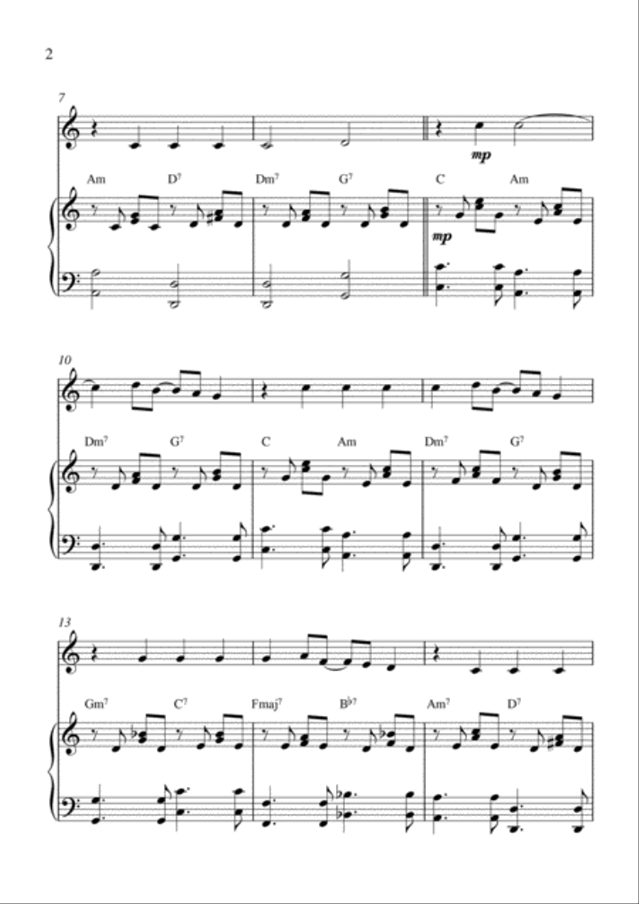 Love Is The Sweetest Thing Violin Solo scores gallery preview page 2