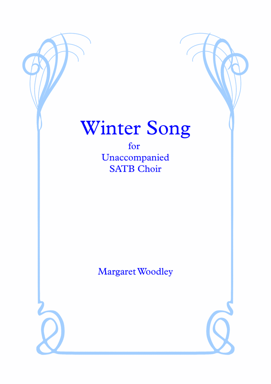 Winter Song Winter Song 4-Part scores gallery preview page 1