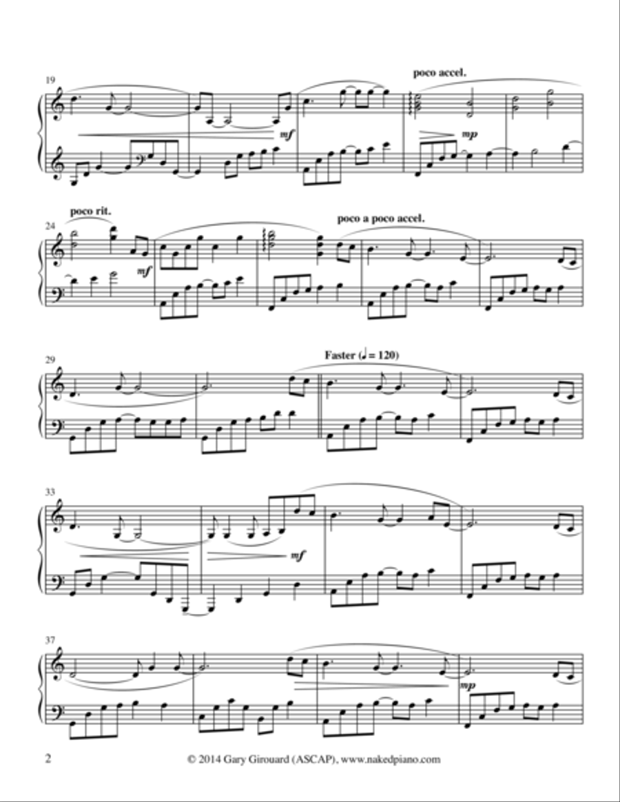 Dreams Piano Solo scores gallery preview page 2