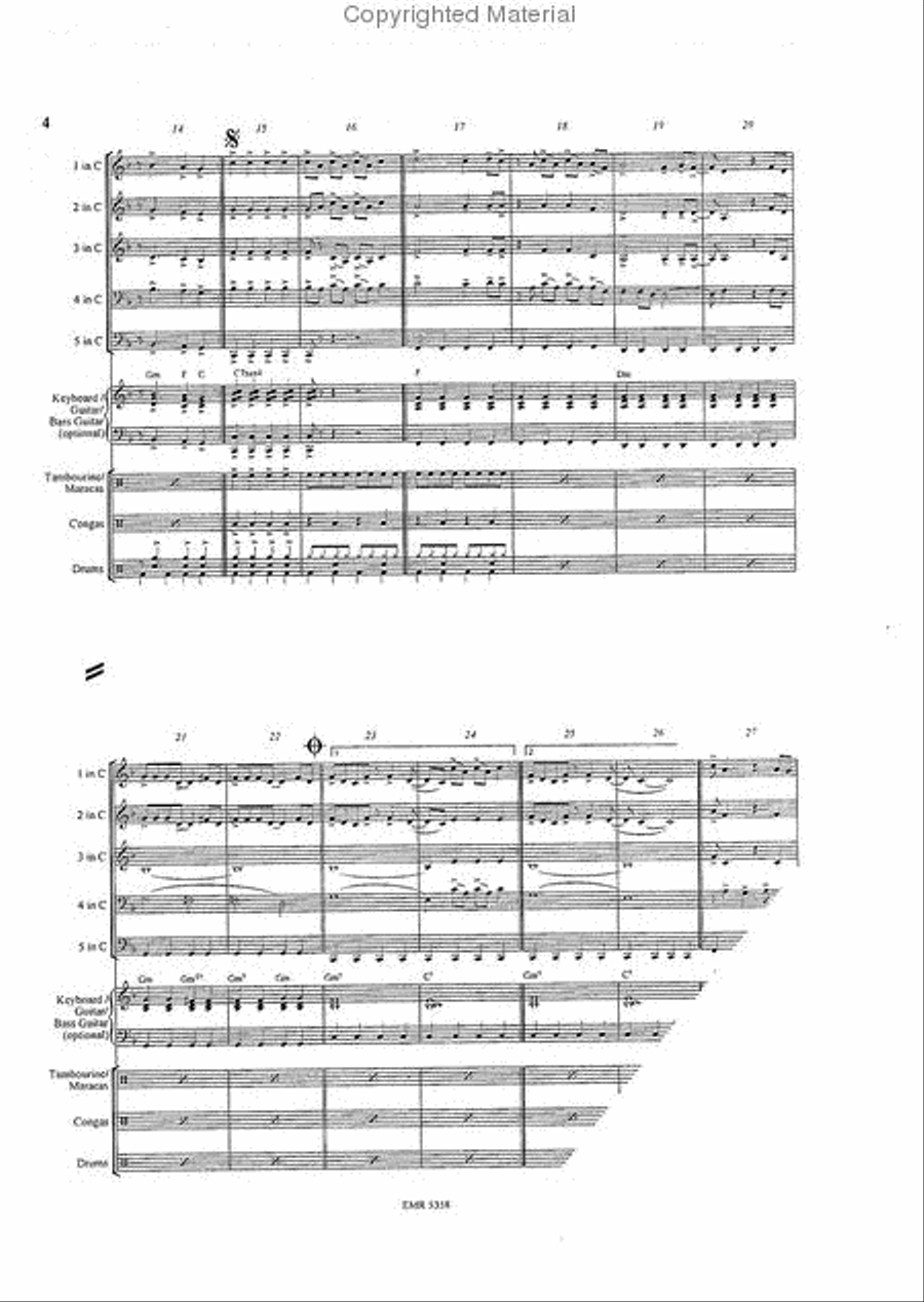 Y.M.C.A Y.M.C.A Concert Band scores gallery preview page 4