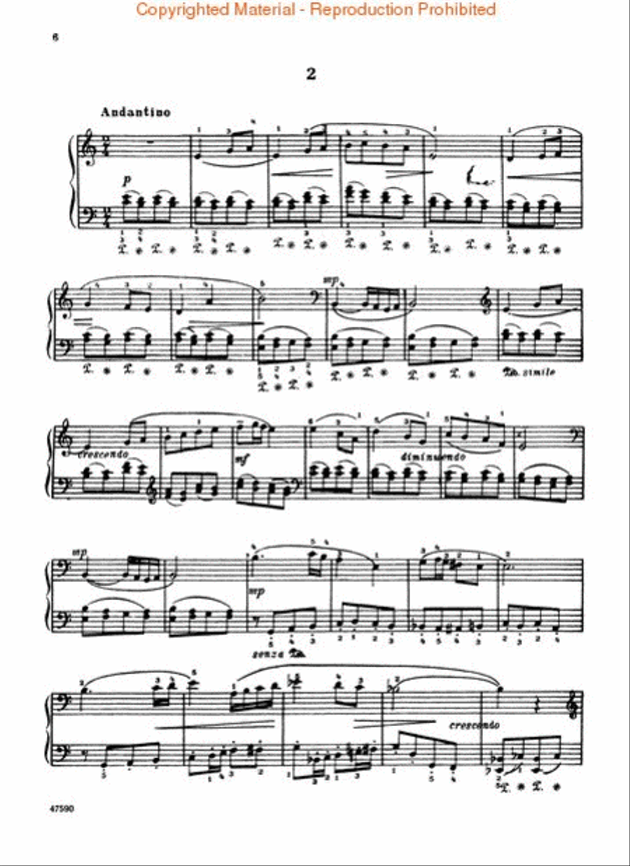 Sonatina No. 1, Op. 13 Piano Solo scores gallery preview page 3