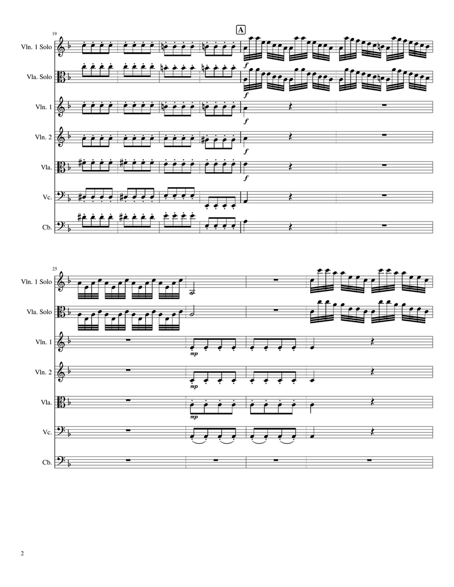 Vivaldi's L'Inverno for Solo Violin or Viola and String Orchestra (d minor version) image number null