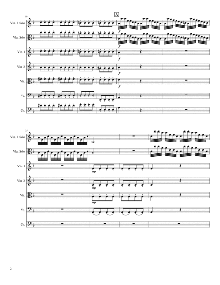 Vivaldi's L'Inverno for Solo Violin or Viola and String Orchestra (d minor version) by Antonio Vivaldi Viola - Digital Sheet Music