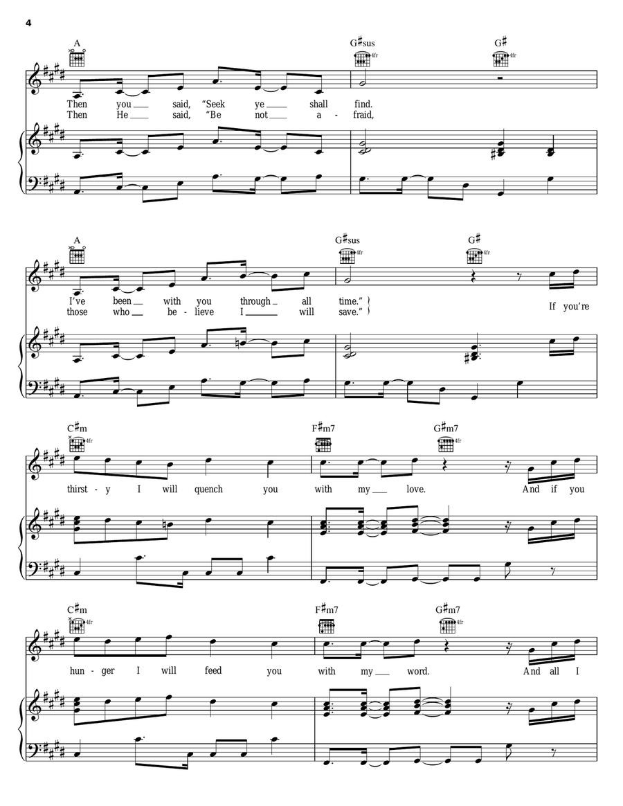 Try Jah Love Try Jah Love Acoustic Guitar scores gallery preview page 4