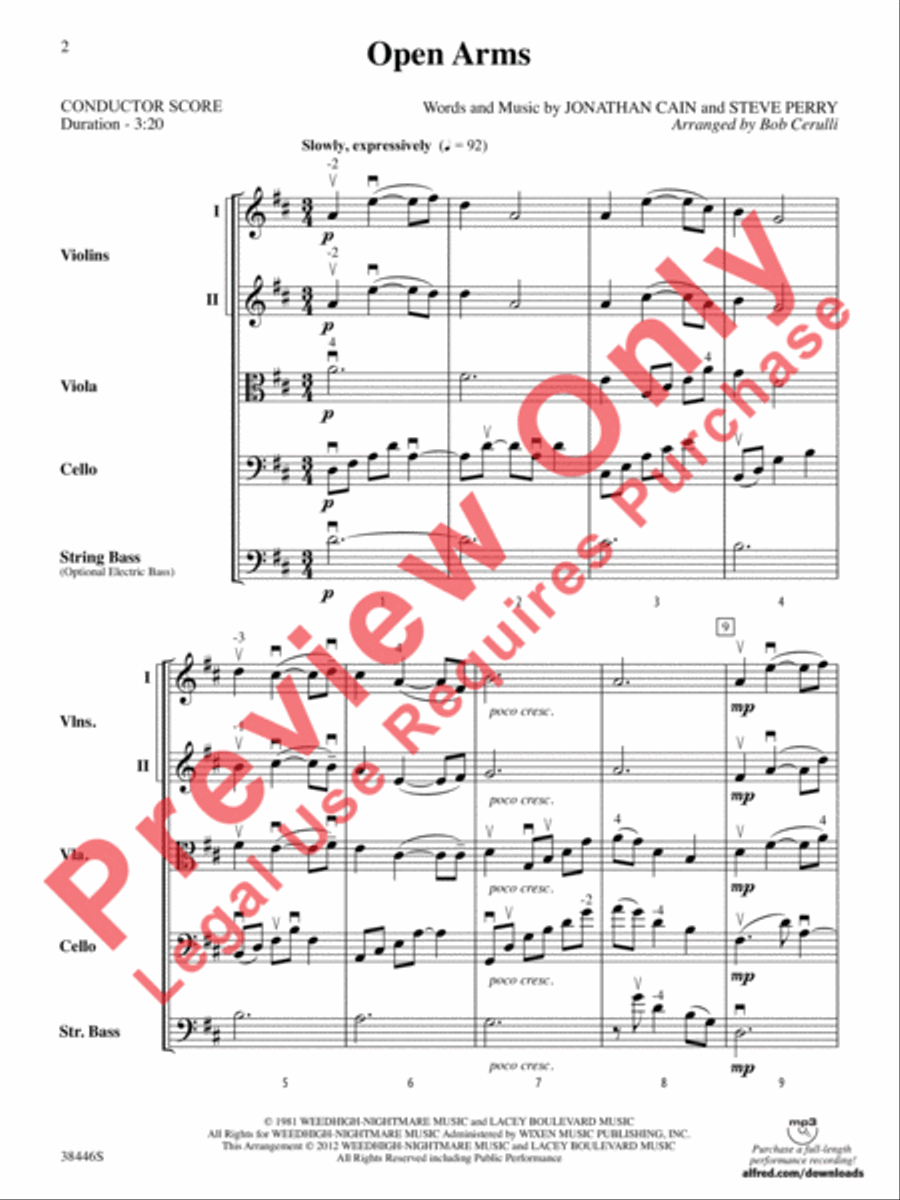 Open Arms String Orchestra scores gallery preview page 3