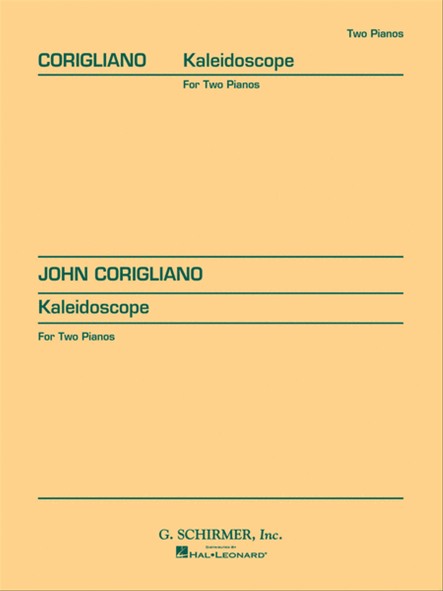 Kaleidoscope (2-piano score) Piano Duet scores gallery preview page 1