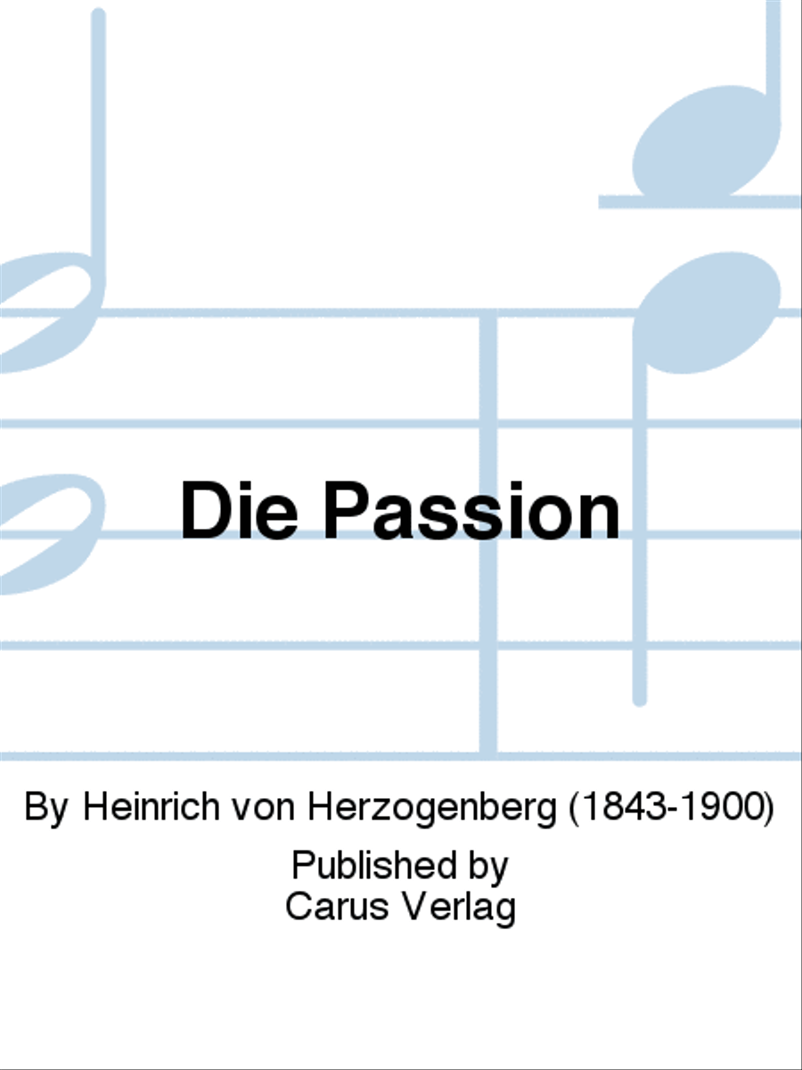 Die Passion Die Passion Harmonium scores gallery preview page 1