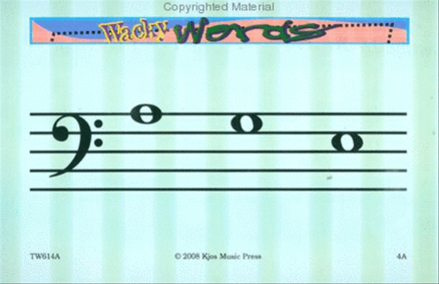 Wacky Words starring Wanda (Jumbo Size) Easy Piano scores gallery preview page 3