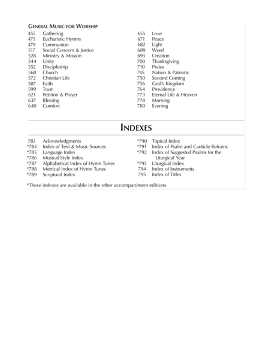Glory & Praise Third Edition Praise scores gallery preview page 5